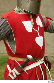 Photos Medieval Knight in mail armor 10 Medieval clothing red…